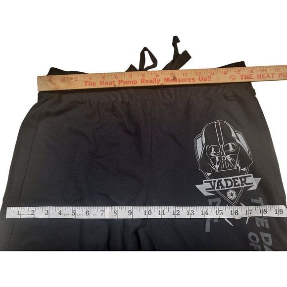 Disney Star Wars Sweatpants Men Sz M Vader The Dark‎ Side Of The Force 77 - Picture 3 of 7
